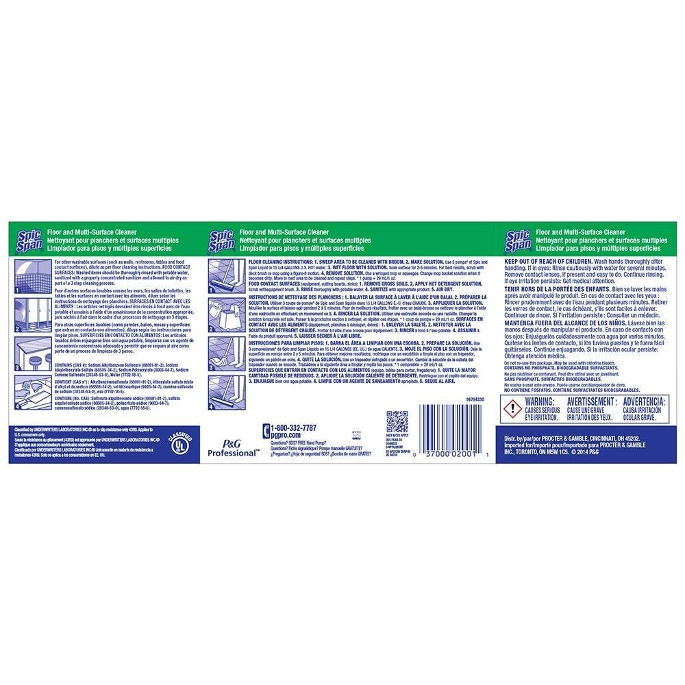 Amazon.com: Spic and Span 02001 Liquid Floor and Multi